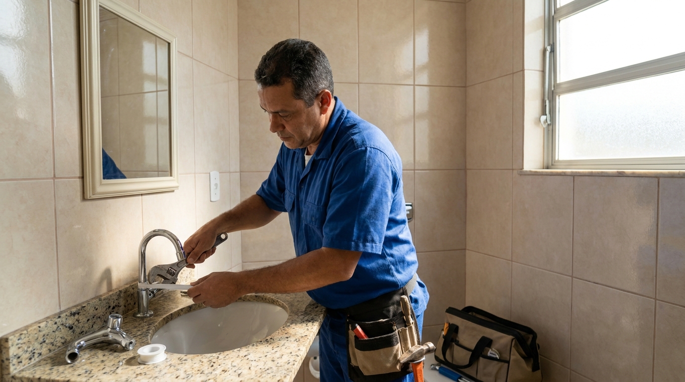Ajustes em Torneiras em Uberlândia‑MG